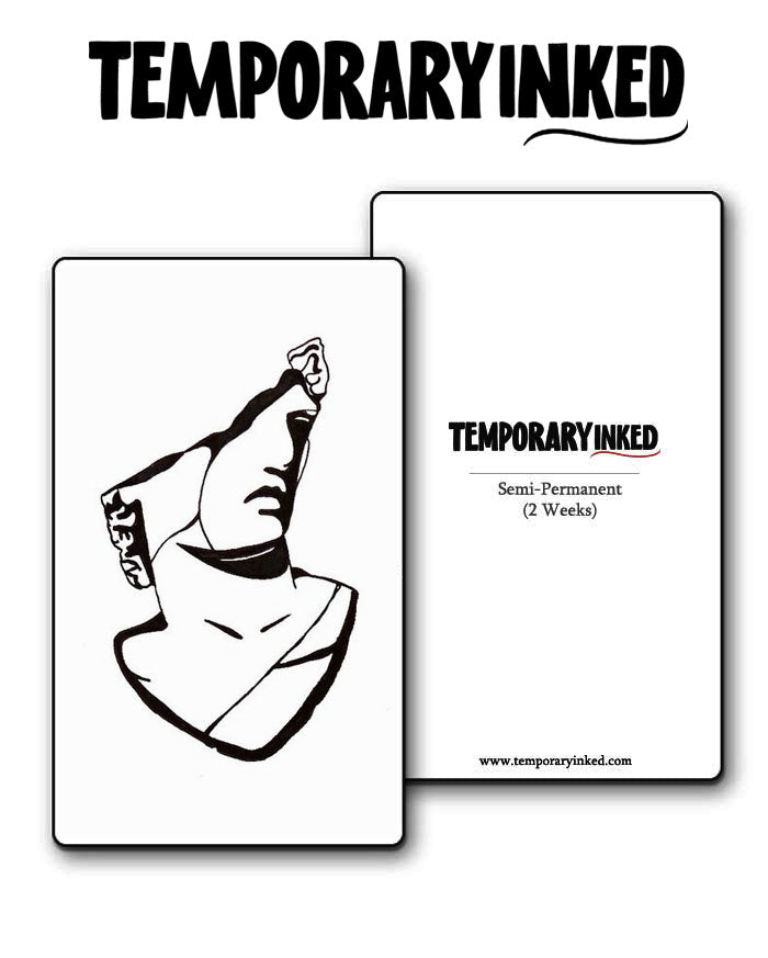 Chiseled Ruins Tattoo