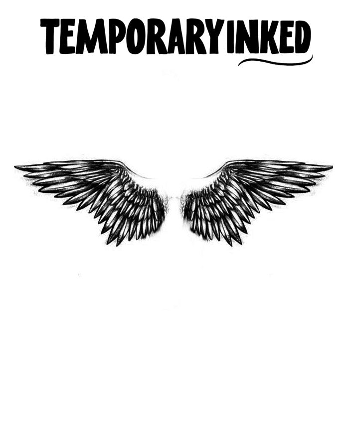 Feathered Wings Tattoo