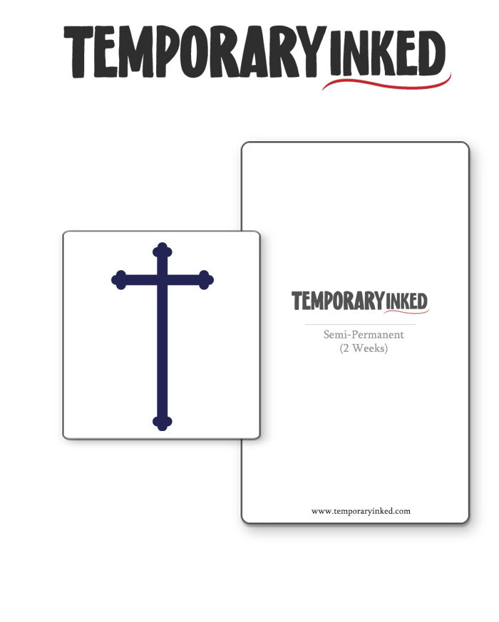 Guided Cross Tattoo