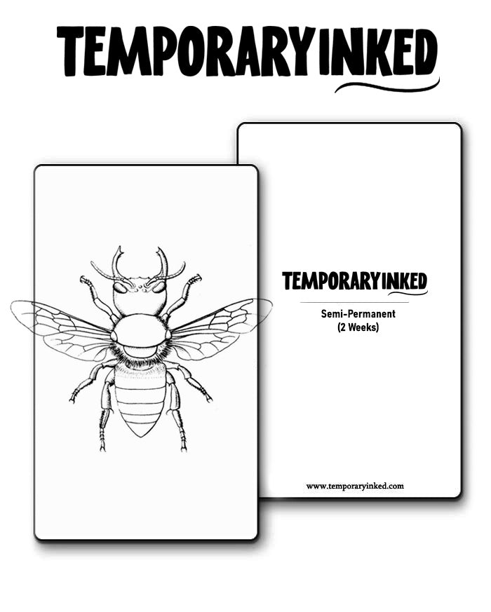 Ironwing Bee Tattoo