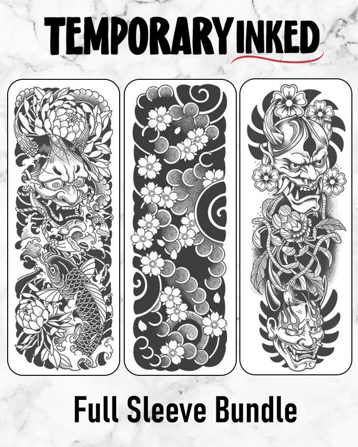 Japanese Full Sleeve Tattoo Pack