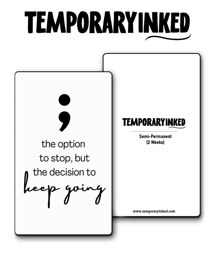 Keep Going Tattoo