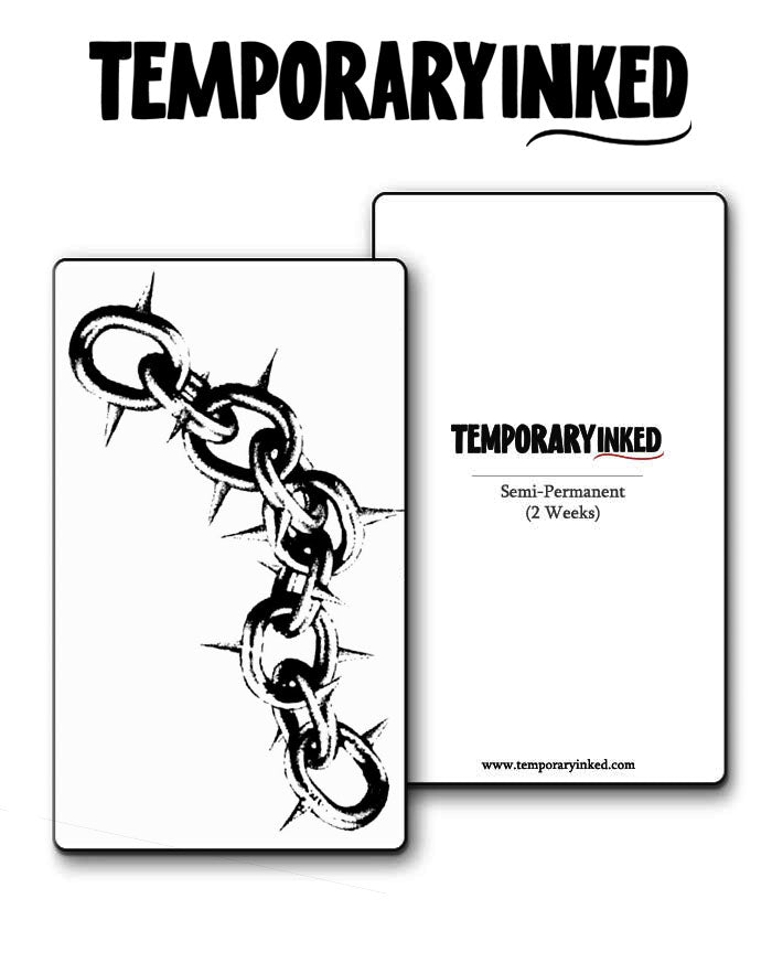 Spiked Chains Tattoo