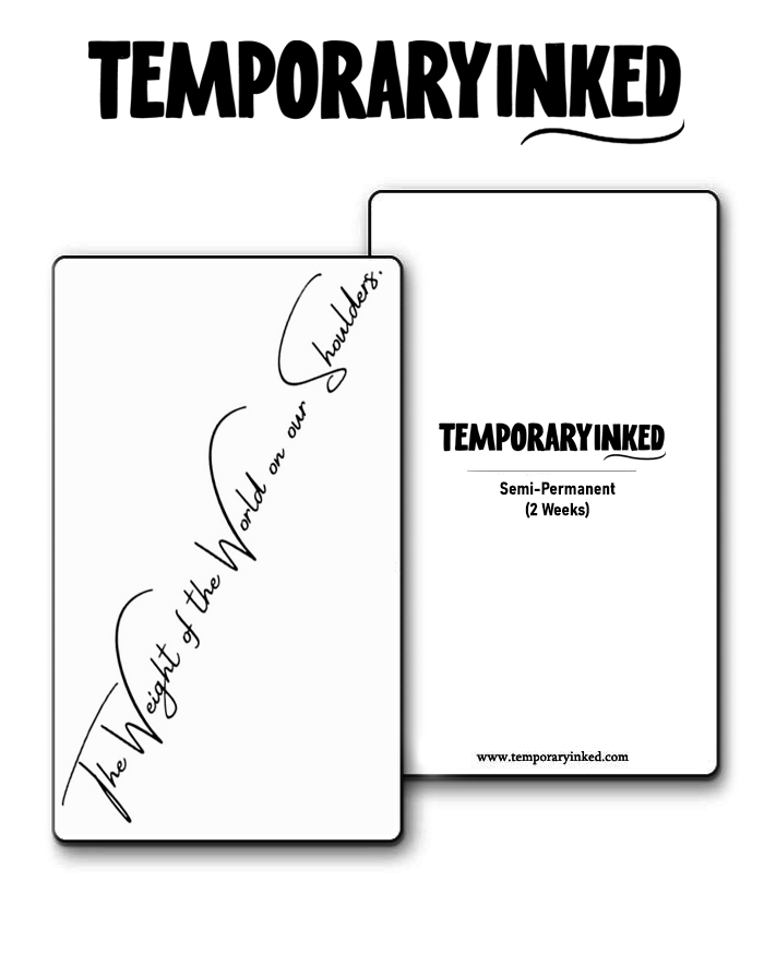 The Weight Of The World