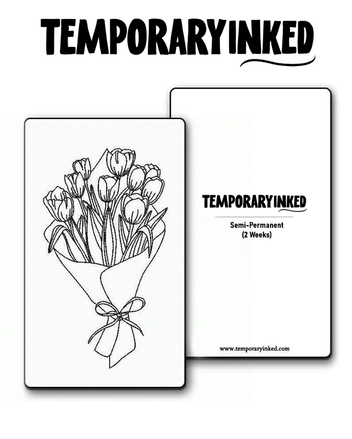 Tulips Bouquet Tattoo