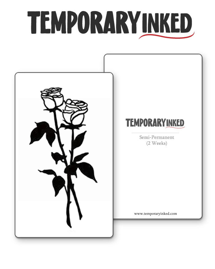 Twin Roses Tattoo