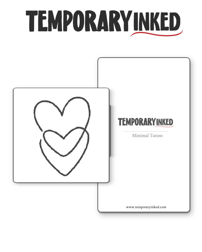 Twin Hearts Tattoo