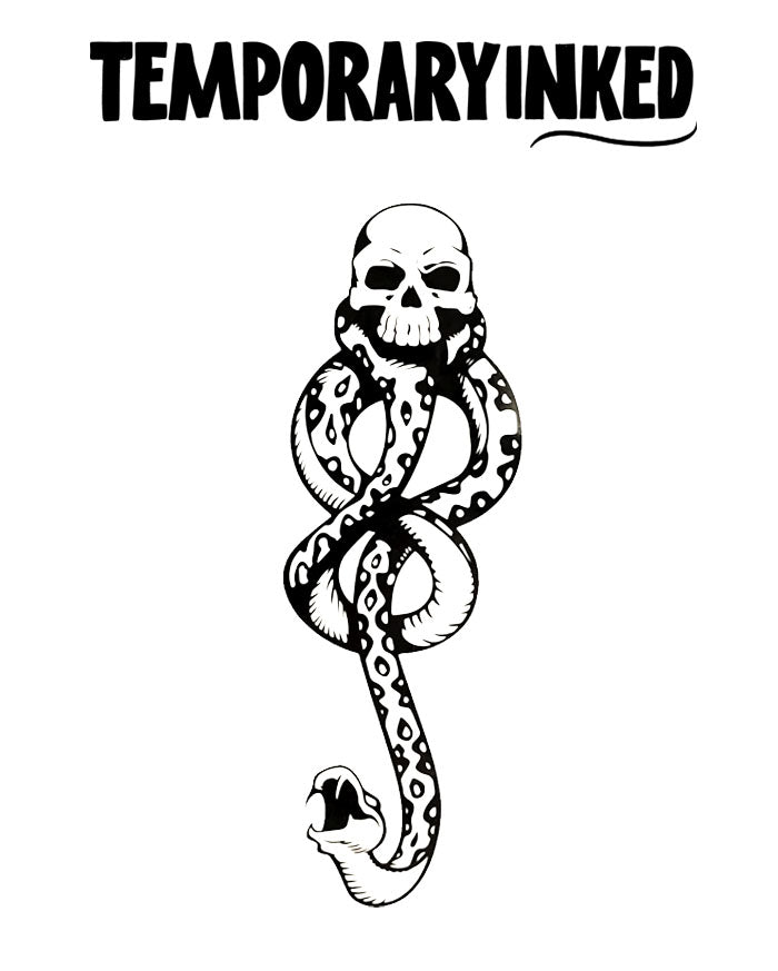 Venom & Skull Tattoo