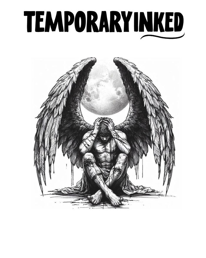 Wings of Sorrow Tattoo