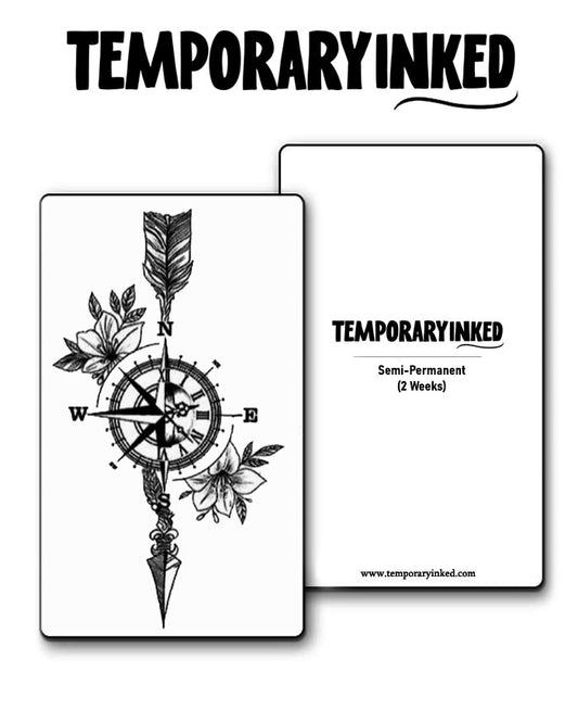 Adventure Compass Tattoo