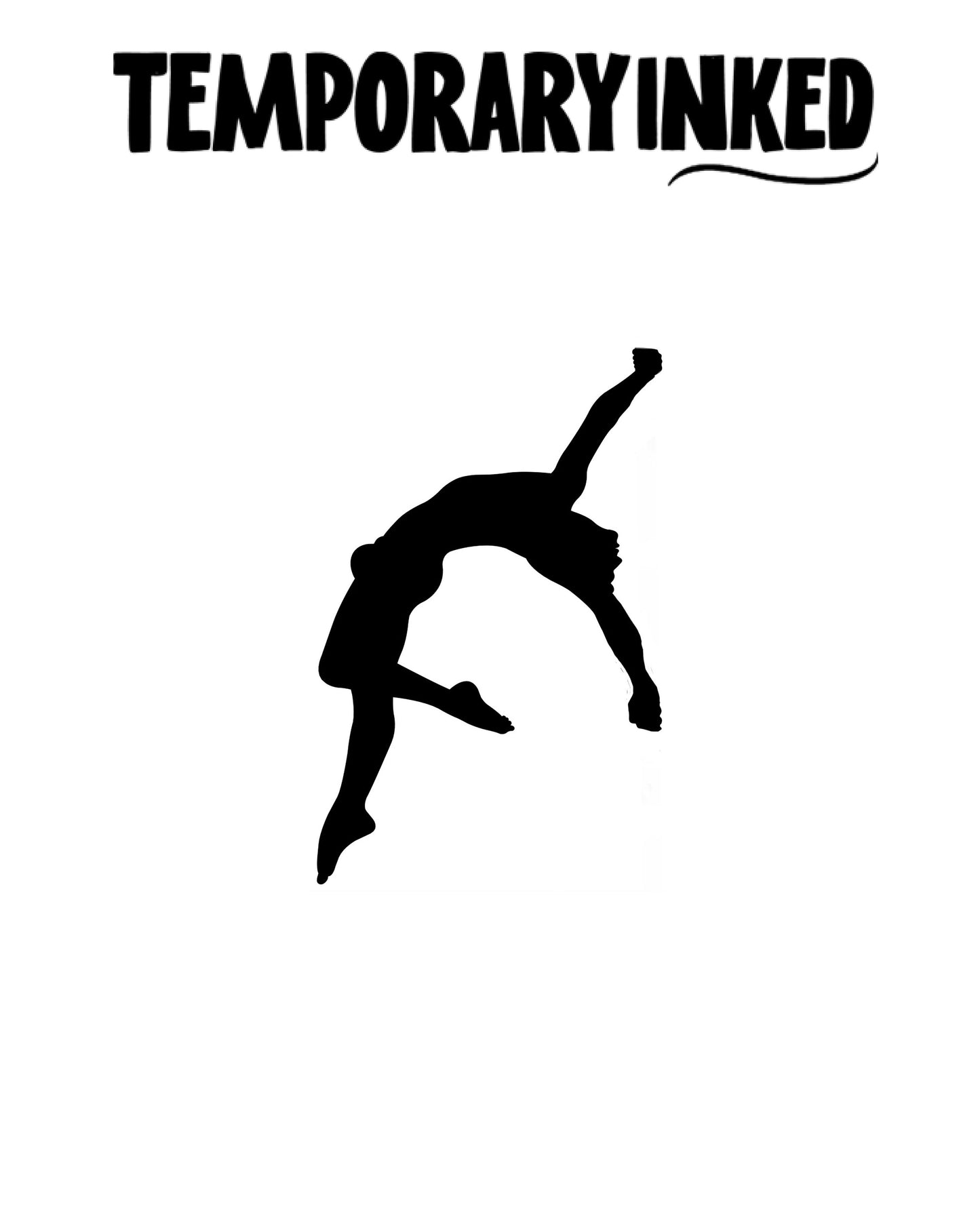Aerial Arch Silhouette Tattoo