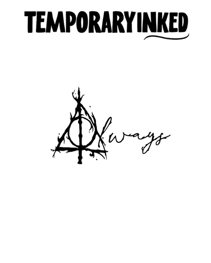 Always Texture Branch Tattoo