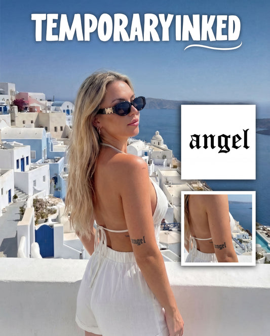 Angel Script Tattoo