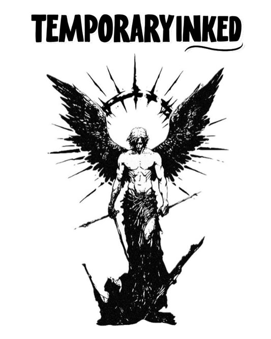Angel of The Ruins XL Tattoo
