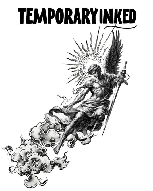 Archangel Michael Tattoo XL