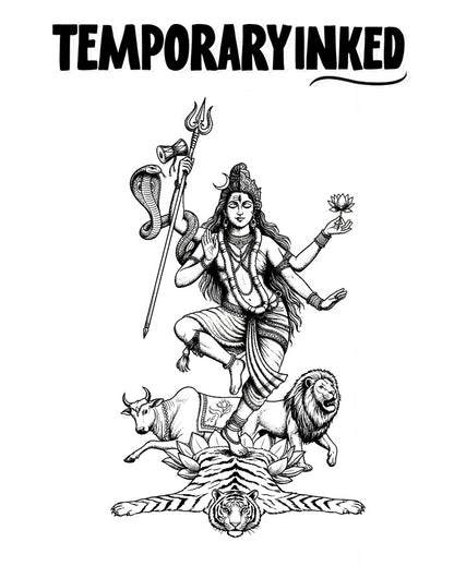 Ardhanarishvara Shiva XL