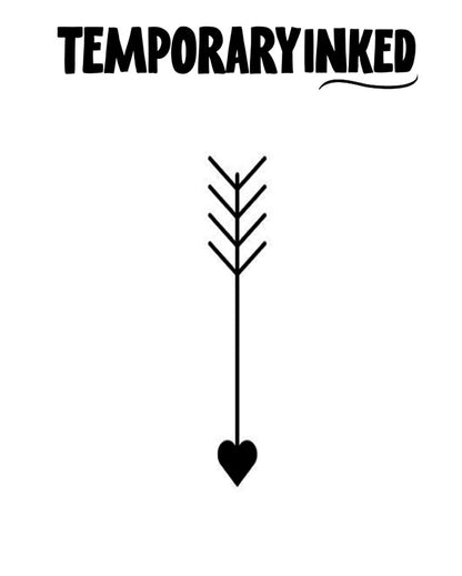 Arrow Heart Tattoo