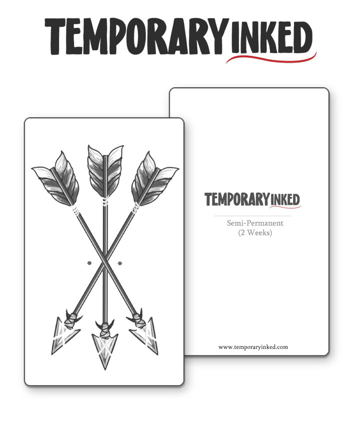 Arrow Trio (Large) Tattoo