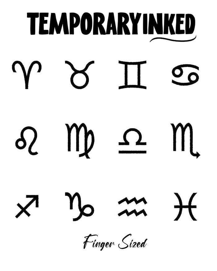 Astrology Pack (Finger Sizes)