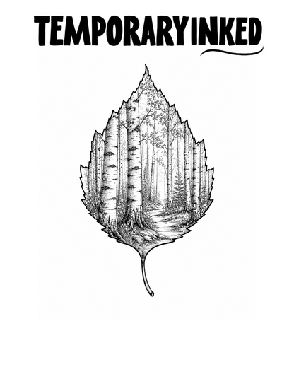 Birch Leaf Tattoo