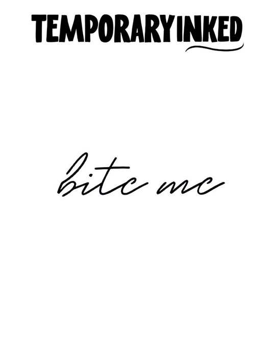 Bite Me Tattoo