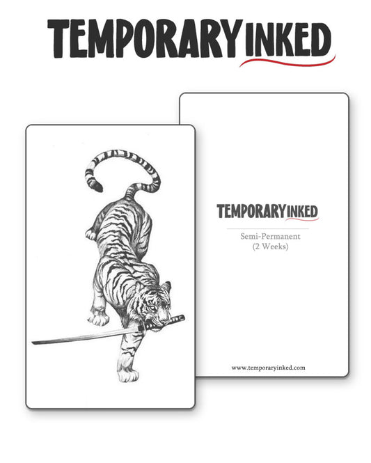 Bladed Tiger Tattoo