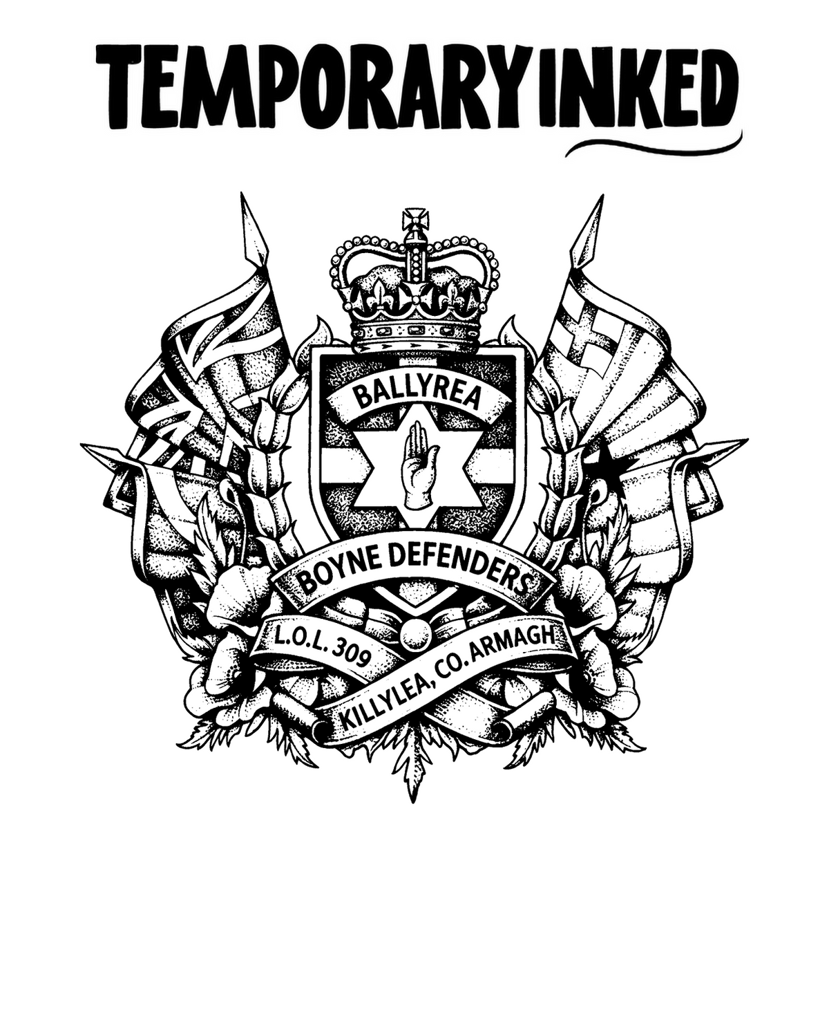 Boyne Shield Tattoo