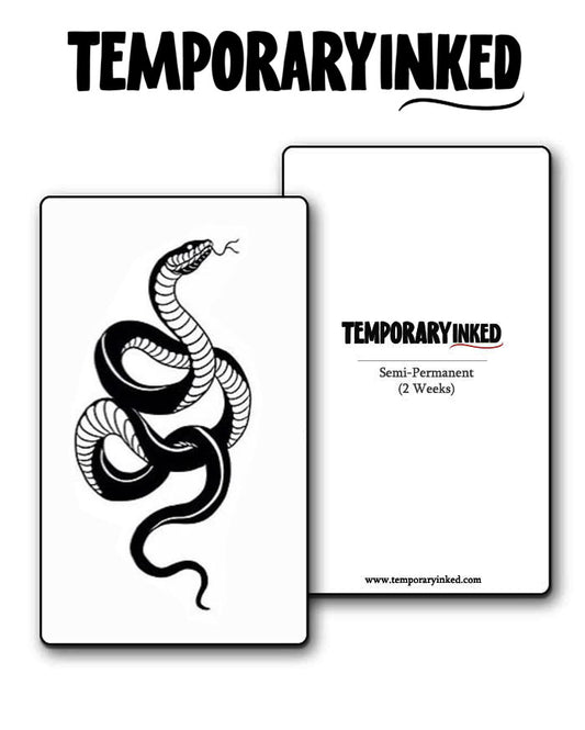 Coiled Snake Tattoo