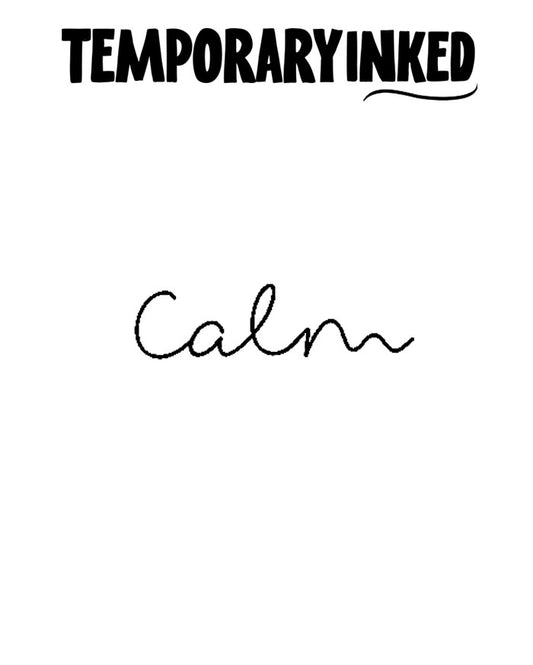 Calm Tattoo
