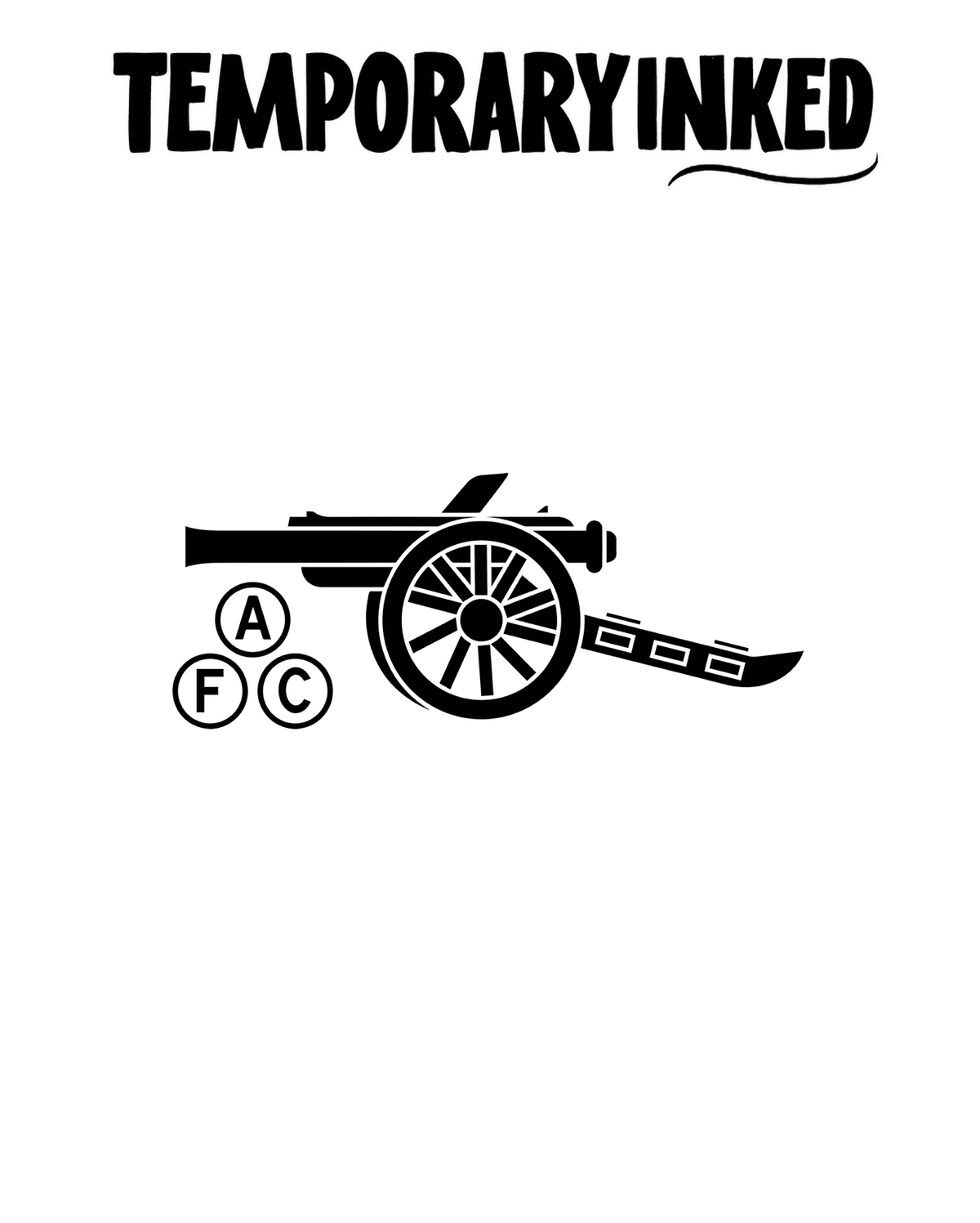 Cannon Emblem Tattoo