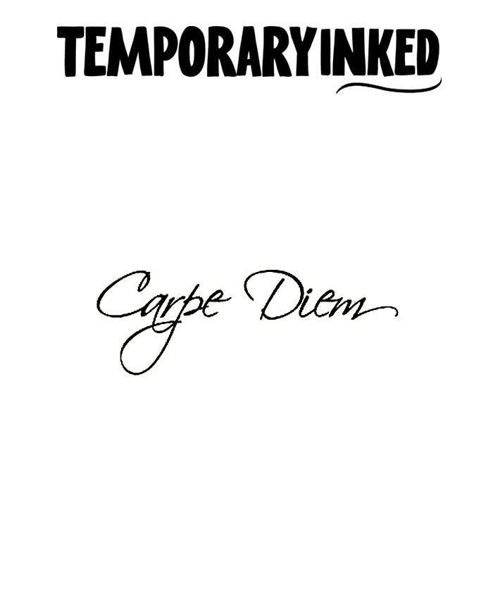 Carpe Diem Tattoo