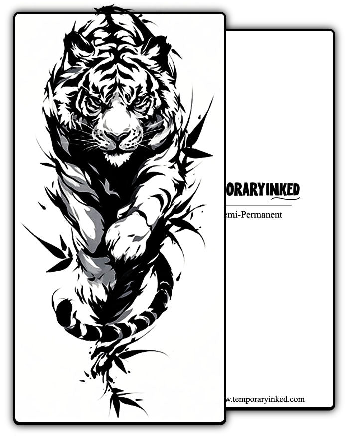 Charging Tiger Tattoo