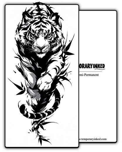 Charging Tiger Tattoo