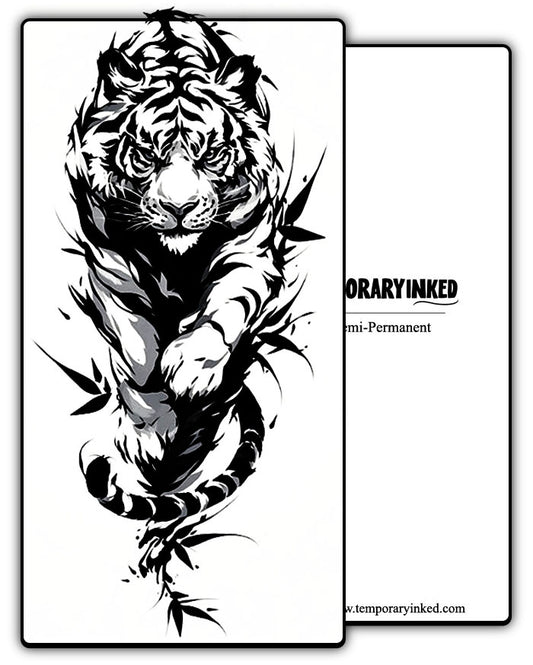 Charging Tiger Tattoo