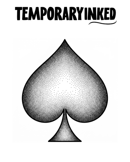 Classic Spade Tattoo
