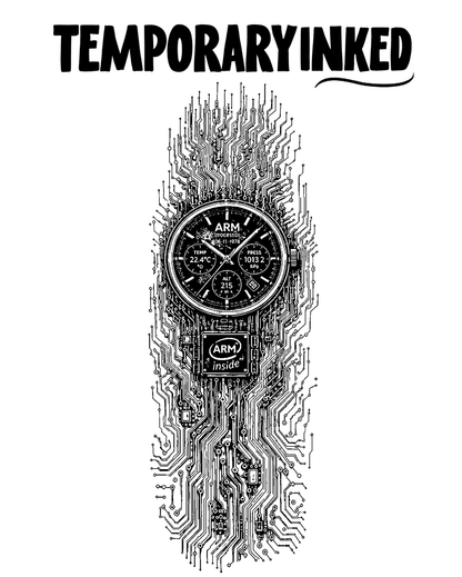 Clockwork Sleeve Tattoo