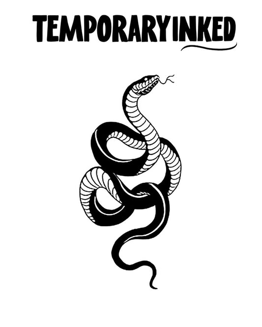 Coiled Snake Tattoo