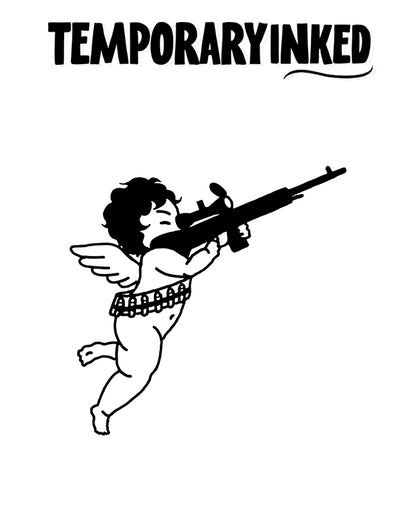 Combat Cupid Tattoo