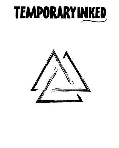 Continious Triangle Tattoo