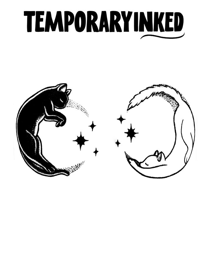 Cosmic Companions Tattoo