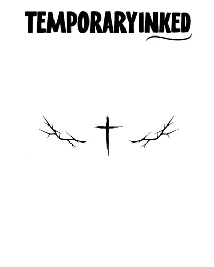 Cross And Thorns Tattoo