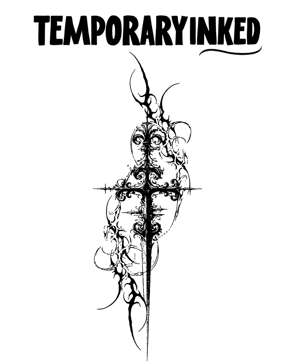 Cross of Thorns Tattoo
