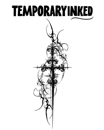 Cross of Thorns Tattoo