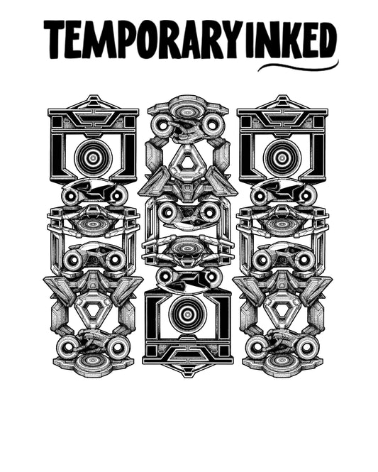 Cyber Vehicles Tattoo