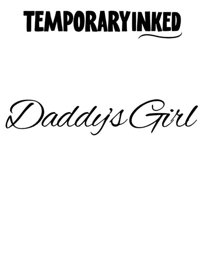 Daddy's Girl Tattoo