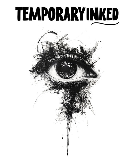 Dark Teardrops Tattoo