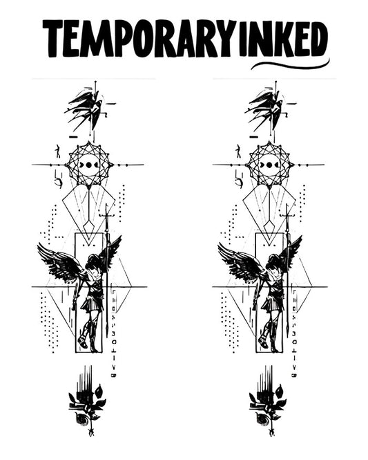 2x Divine Geometry Tattoo