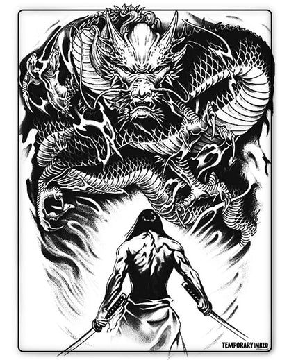 Dragon Slayer Half Sleeve