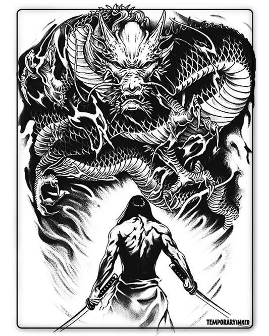 Dragon Slayer Half Sleeve