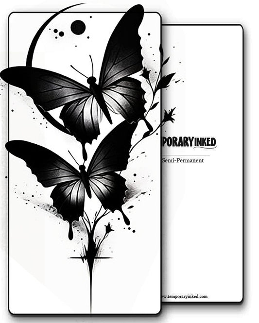 Eclipse Butterfly Tattoo